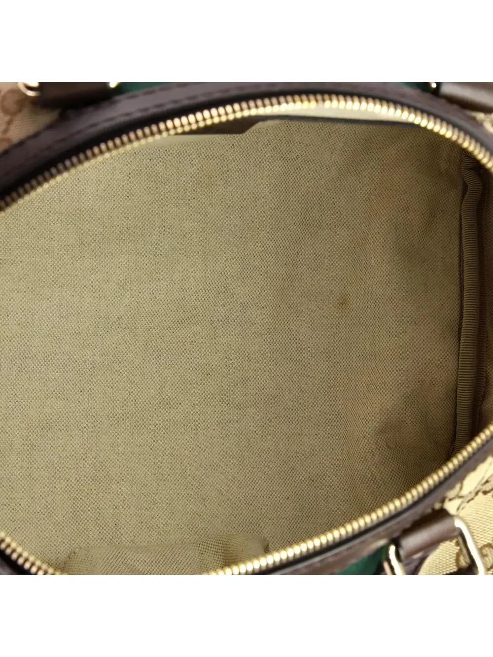 Gucci Vintage Web Boston Bag Gg Canvas #294552G13B